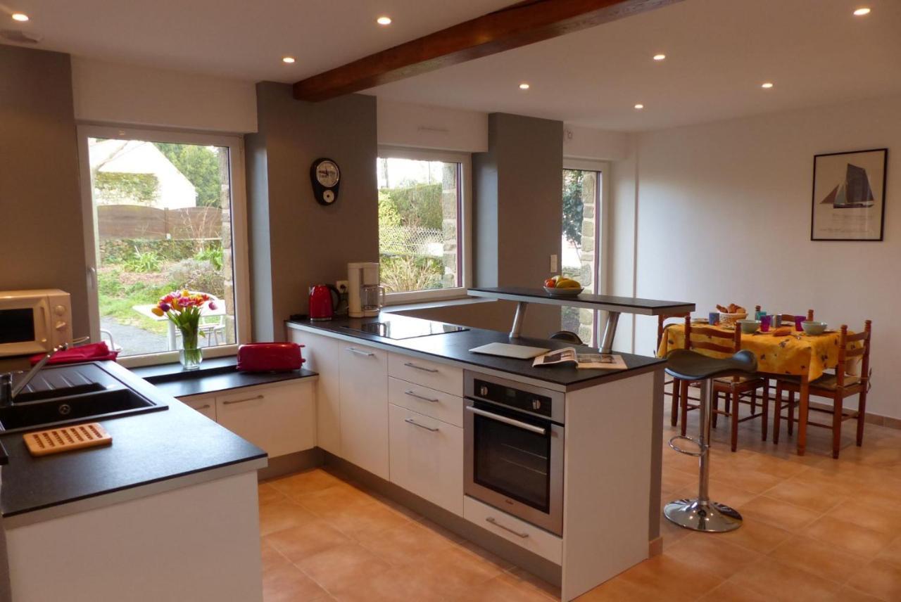 Maison 4 personnes en bord de mer - Golfe du Morbihan Baden Extérieur photo